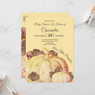 Vår lilla pumpa BOHO Persika Baby Girl Shower