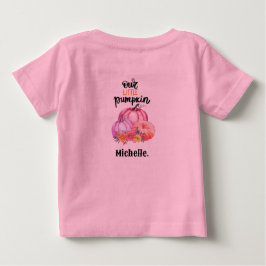 Vår lilla Pumpkin personlig Halloween Kids T Shirt