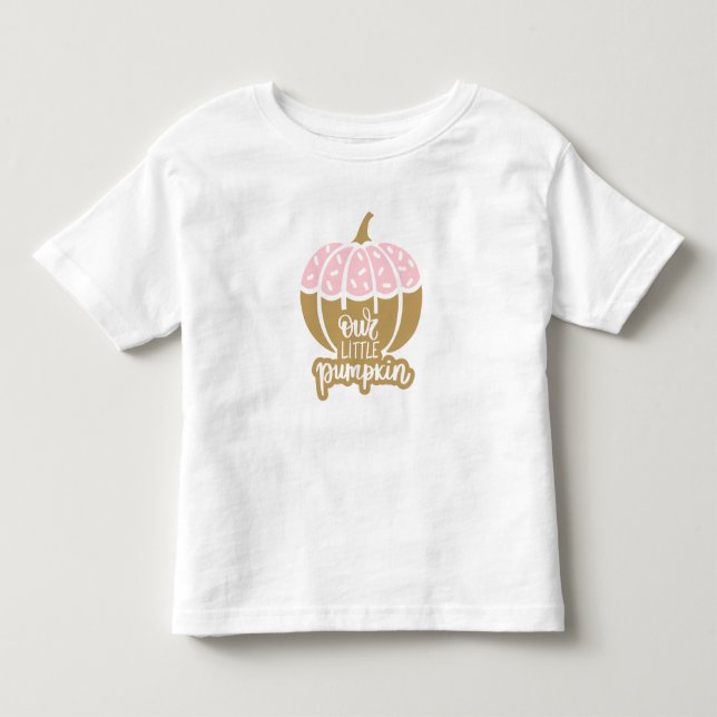 Vår lilla Pumpkin T Shirt (Framsida)
