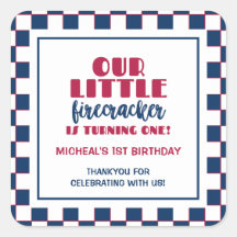 Vår lilla rackare blir en födelsedag