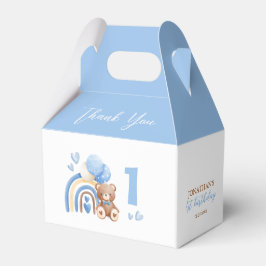 Vår lilla regnbåge Balloon Birthday Presentaskar