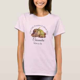 Vår lilla Rosa Girl Baby Shower Mamma T Shirt