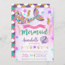 Vår lilla Sjöjungfru Birthday