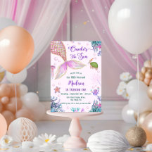 Vår lilla Sjöjungfru Oneder Sea 1:a födelsedag