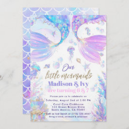 Vår lilla Sjöjungfruar gemensamma inbjudan på föde