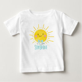 Vår lilla soldushine Blue Boy Baby Summer T-Shirt