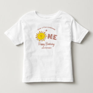 Vår lilla solsken är en första Födelsedagsfest T Shirt
