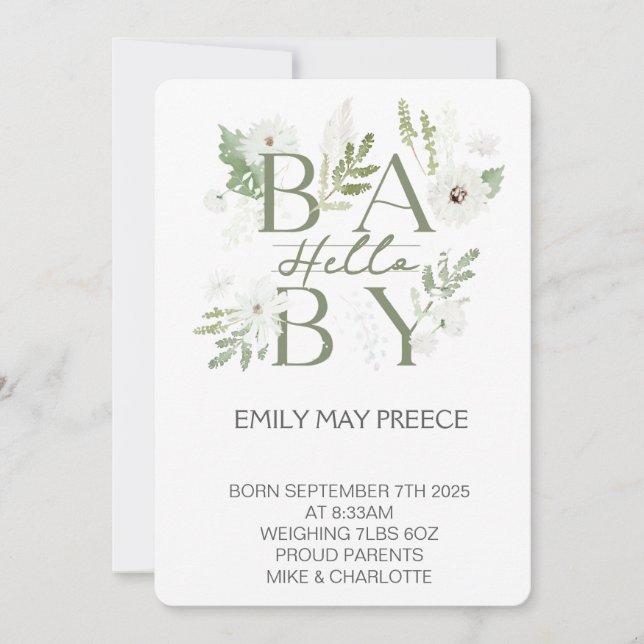 Vår lilla solskenskamp på födelsedagen inbjudningar (Framsida)