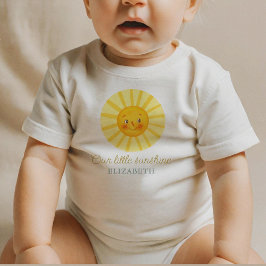 Vår lilla Sunshine söta Sol T Shirt