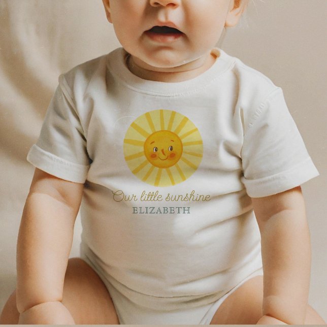 Vår lilla Sunshine söta Sol T Shirt (Skapare uppladdad)
