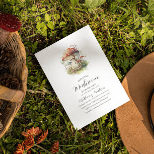 Vår lilla Svamp är på väg! Bebis shower Inbjudningar