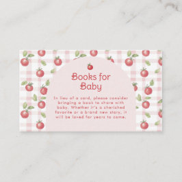 Vår lilla tomatbaby shower inneslutande kort
