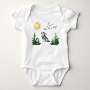 Vår lilla varg baby shower t shirt