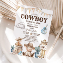 Vår lilla Vilda western Baby Shower
