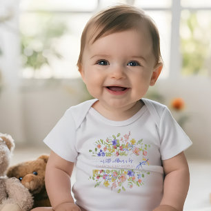 Vår lilla vildblomma är här Personlig T Shirt