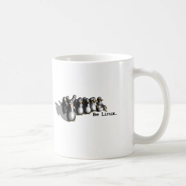 Var linuxen kaffemugg (Höger)
