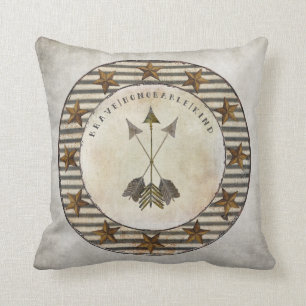 Vår lite Boho för lantgård för manpojke lantliga Kudde