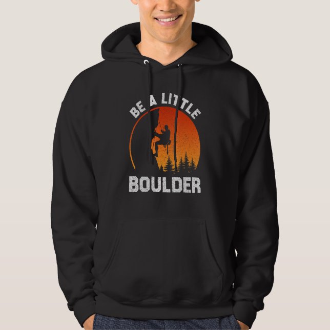 Var lite fågel Tee för klimatentusiasten i Sten Hoodie (Framsida)