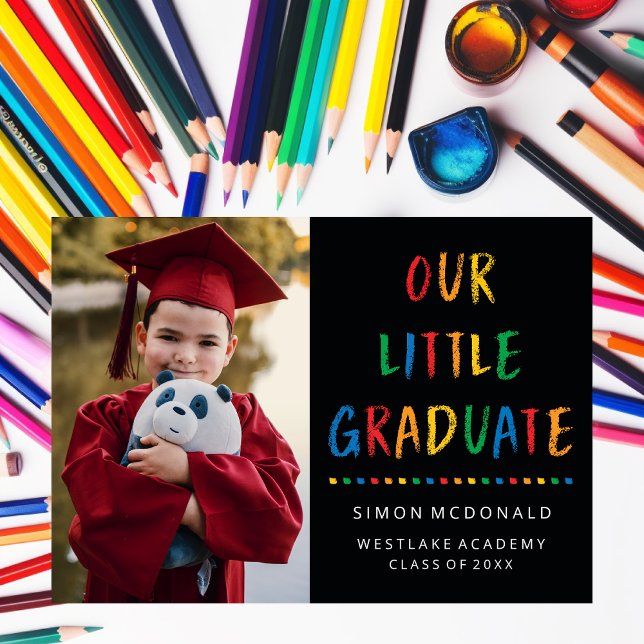 VÅR LITE STUDENT | PHOTO GRAD PARTY-INBJUDAN INBJUDNINGAR (Skapare uppladdad)