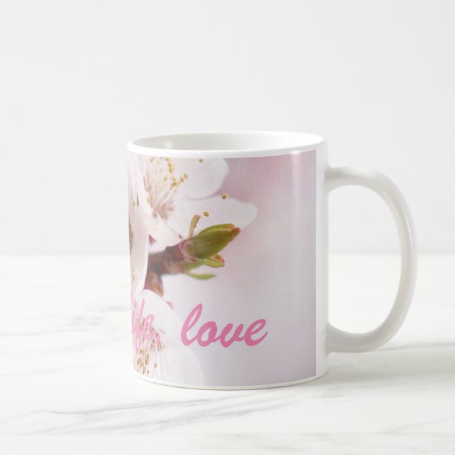 Vår, liv, kärlek kaffemugg (Höger)