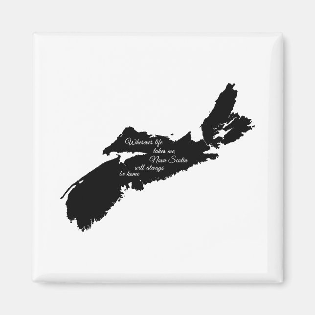 Var livet än är - Nova Scotia kommer alltid att va Magnet (Framsidan)