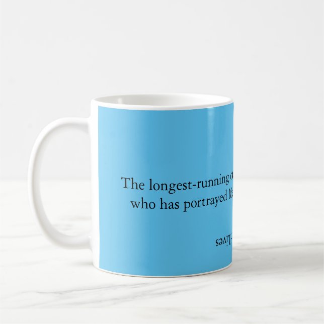 Vår livs dagar trivia-mugg kaffemugg (Vänster)