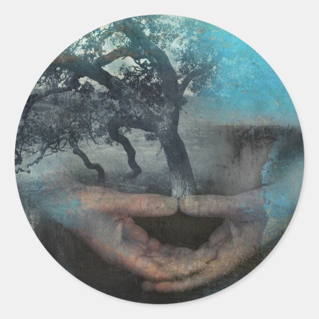 Var livstid runt klistermärke (Framsida)