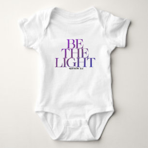 Var ljus, kristen, bibel vers t shirt