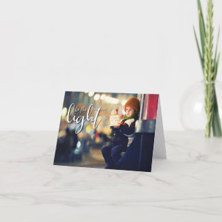 Var ljus med Lantern Kort