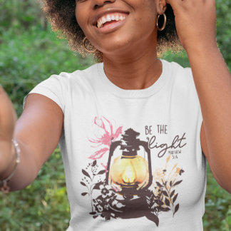 Var ljusbibeln Matthew 5:14 Verse T-shirt