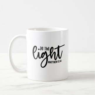 Var ljuset Matteus 5:14 Kaffemugg