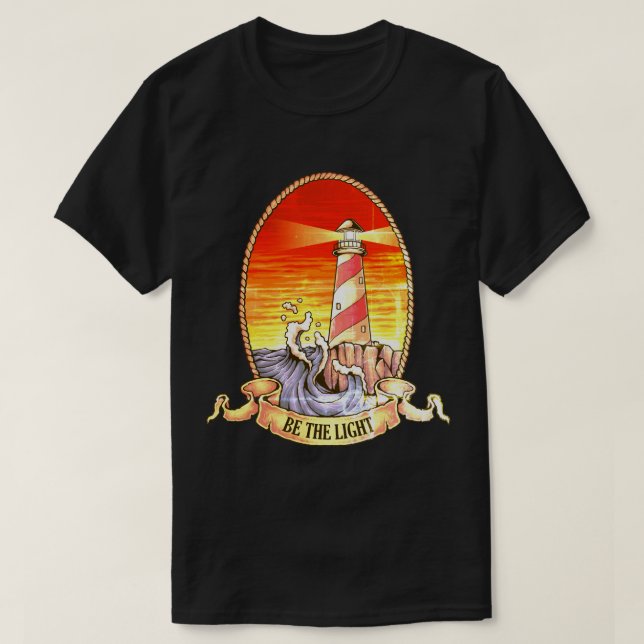 Var ljusfyren t shirt (Design framsida)