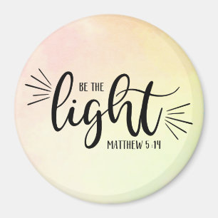 Var ljusmatthew 5:14 magnet