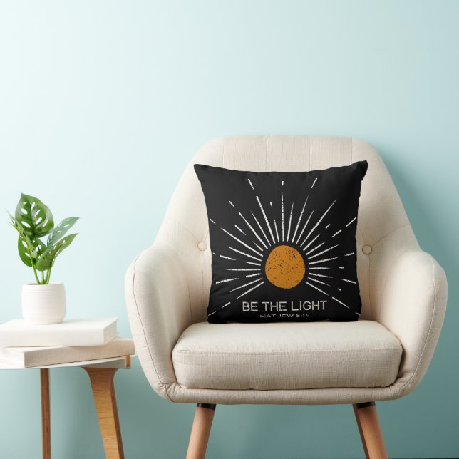 Var ljusmodern 5 14 Sunburst Kudde (Stol)