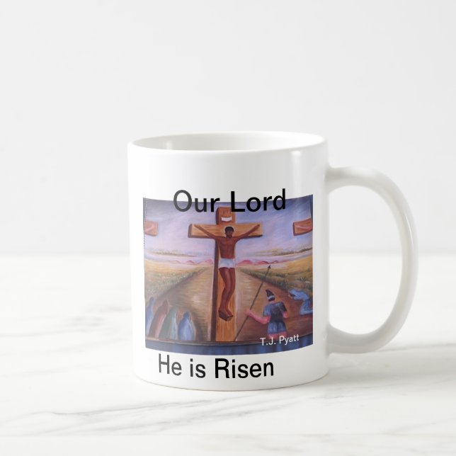 Vår Lord, är han uppstigen Kaffemugg (Höger)