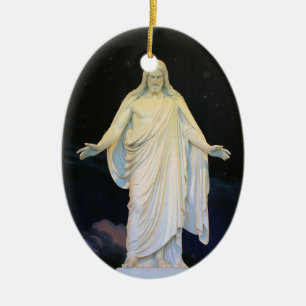 Vår Lord Jesus Kristus Julgransprydnad Keramik