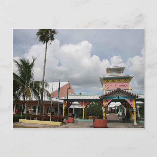 Vår Lucaya Freeport Grand Bahama Island Bahamas Vykort (Framsida)