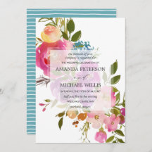 Vår Lush | Modern botanisk rosa bröllop