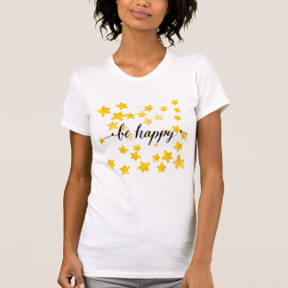 Var lycklig 3 t shirt