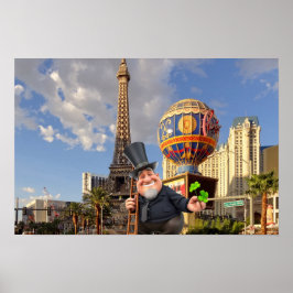 Var lycklig i Vegas. Poster