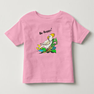 Var lycklig kakadua t shirt
