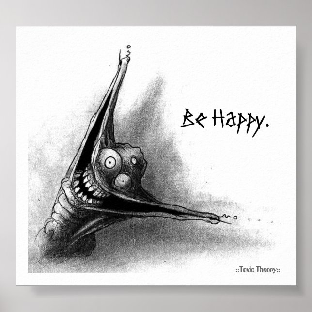 Var Lycklig. Poster (Framsidan)