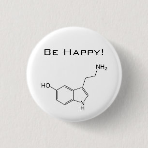 Var lycklig! Serotonin knäppas Knapp