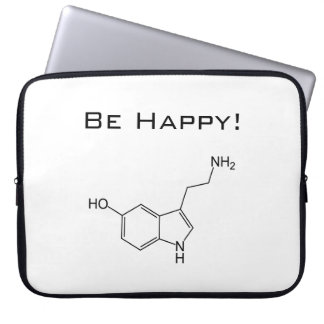 Var lycklig! Serotoninlaptop sleeve