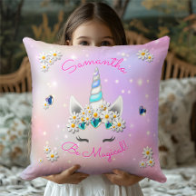 Var Magic Princess Unicorn Krona Flowers Stars