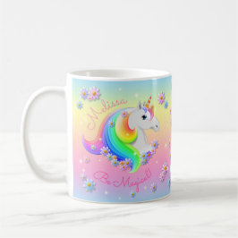 Var Magic Rainbow Unicorn Princess Gnistra Kaffemugg