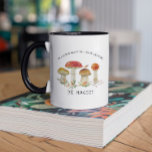Var magisk | Illustrationer av vattenfärgssvampar Mugg<br><div class="desc">Trendig vattenfärg hand plockade illustrationer av magiska höstsvampar. De gör underbara gåvor! Saker är några varelser inne och gör någon till sin dag! Om du vill se olika saker, var vänlig och meddela mig. Lägg till anpassningsbarnas ordalydelse i den här designen genom att använda rutorna "Redigera den här designmallen" på...</div>