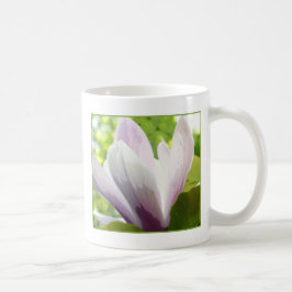 vår magnolia-blomma kaffemugg