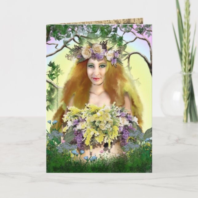 Vår Maiden Card Kort (Framsida)