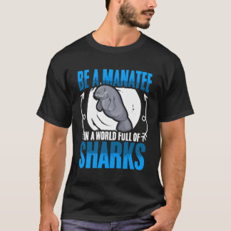 Var manateWorld of Shark Dugong Sea Manatees Chub T Shirt